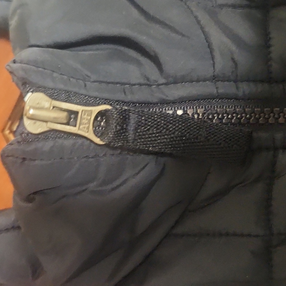 Y2K 90s Abercrombie and Fitch Small Blue Puffer‎ Vest - Picture 8 of 10